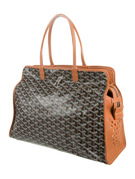 goyard bag pricing|Goyard hardy pm bag price.